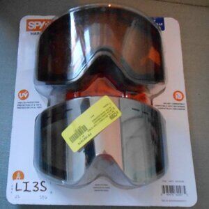 Spy + Mainstay Adult Regular Fit Snow Ski Goggles 100% UV Protection-NEW